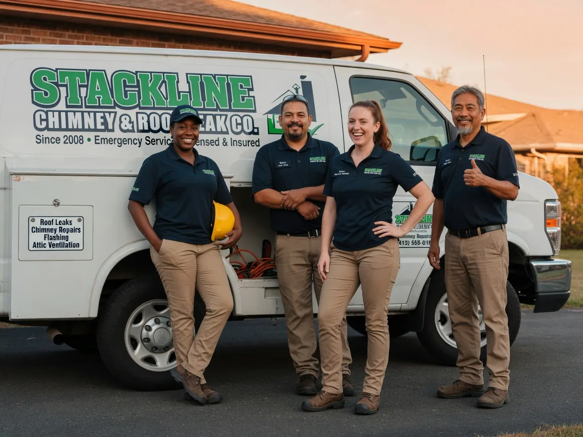 Chimney flashing repair company in Visalia, CA